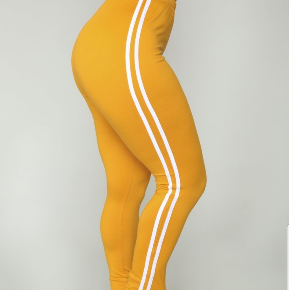 Mustard leggings fashion nova